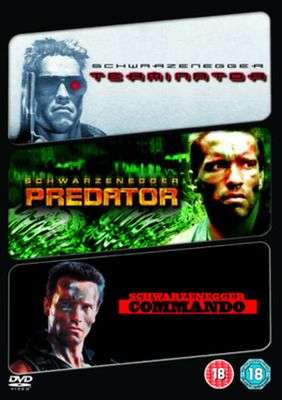 The Terminator/predator/commando 3 dvd boxset £3.49 new delivered @ music magpie