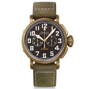 Zenith Pilot Bronze Extra Special 45mm Watch 29.2430.4069/21.C800 £3835 @ Rox