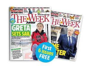 Try 6 issues of The Week Junior for FREE - for children aged 8–14