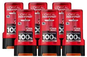 L'Oréal men expert stress relief pack of 6 300ml shower gel - £8.94 +£4.49 non prime @ Amazon