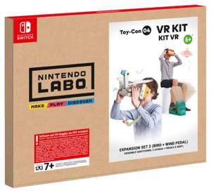 Nintendo Labo: VR Kit Expansion Set 2 - Bird & Wind Pedal £12.99 @ Argos (click & collect)