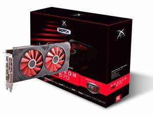 XFX Radeon RX 570 XXX 8GB Graphics Card VGA GPU £124.99 del @ CCLOnline