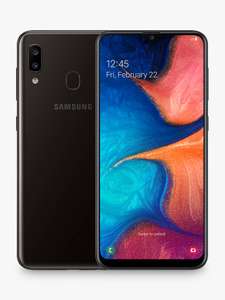 Samsung Galaxy A20e Smartphone, Android, 5., 4G LTE, SIM Free, 3GB RAM, 32GB, Black £149 @ John Lewis & Partners