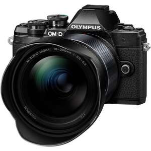 Olympus OM-D E-M10 III + 12-200mm Lens (Black), 5 year warranty and a free SanDisk 64GB Extreme UHS-I SDXC Memory Card - £749 @ UKDigital