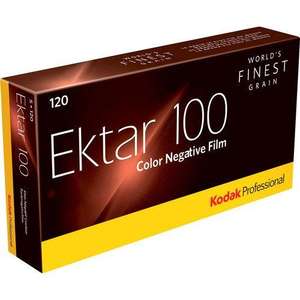 Kodak Ektar 120 Film - Colour ISO 100 - £33.25 Delivered @ Analogue Wonderland