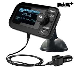 FirstE Car DAB/DAB+ Radio Portable Bluetooth FM Transmitter £28.89 Sold by HiRiver and Fulfilled by Amazon