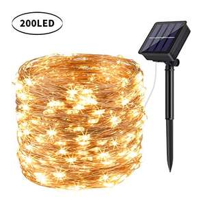 DeepDream Solar Fairy Lights Outdoor, 72ft/20m £8.61 (NP + £4.49) Sold by DeepDream Inc. and Fulfilled by Amazon