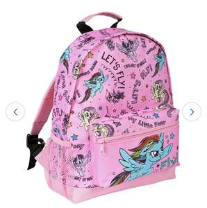 Kids Backpacks £7.50 e.g My Little Pony 8L Backpack Now £7.50 Free click & collect also Thomas / Batman @ Argos