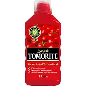 Levington Tomorite Concentrated Tomato Food 1L - £2.80 Prime / +£4.49 non Prime @ Amazon