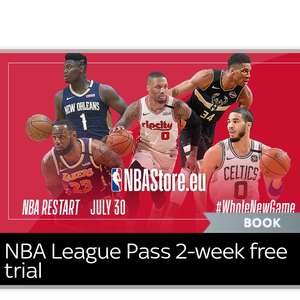 Free 2 Week NBA League pass for Sky VIP