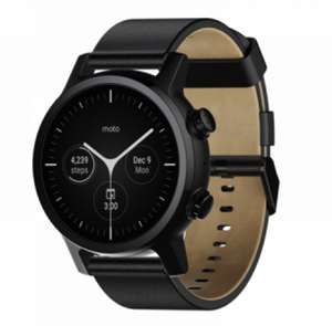 Moto 360 smart watch choice of 3 colours £199.99 @ moto store