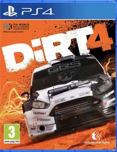 Dirt 4 £4.99 with PS PLUS @ PlayStation store