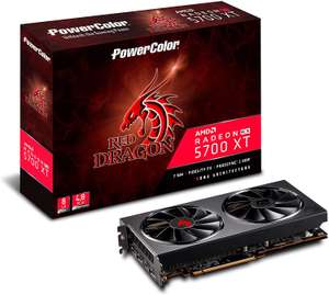 PowerColor Radeon RX 5700 XT 8GB Red Dragon Graphics Card, £346.90 at CCL/ebay with code (Free games bonus)
