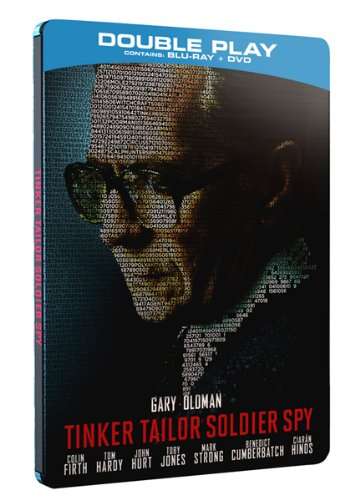 Tinker Tailor Soldier Spy (Ltd Edition Steelbook) - Double Play (Blu-ray + DVD) £4.43 prime / £7.42 non prime @ Amazon