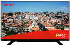 Toshiba 43U2963DB 43 Inch 4K Ultra HD Smart WiFi LED TV - Black £279 in Asda Bournemouth