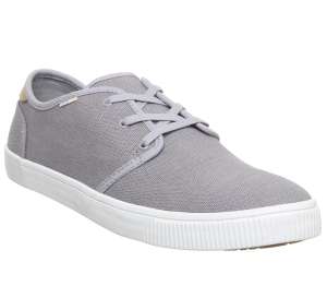 Toms Carlo Trainers Drizzle Grey £15 (+ £3.50 P&P or free delivery to store) @ Office