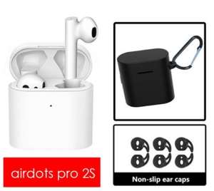 Xiaomi Airdots Pro 2s + box + non-slips ear caps. TWS Bluetooth Headset True Wireless Earphone £42.15 @ AliExpress Hongkong VT Store