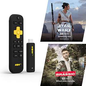 NOW TV Smart Stick with 1 month Entertainment Pass and 1 month Sky Cinema Pass £24.85 @ Amazon
