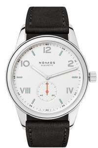 Nomos club 735 watch £960 @ Berry’s Jewellers. (Sapphire case back also in post)
