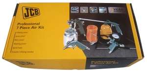 JCB 7 Piece Air compressor accessory kit - Clearance- In Swindon Store- Reduced further to £10 @ B&Q