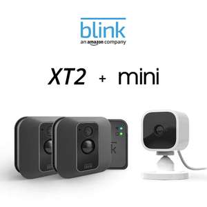 Blink XT2 2-Camera System + Blink Mini camera - £147.99 @ Amazon