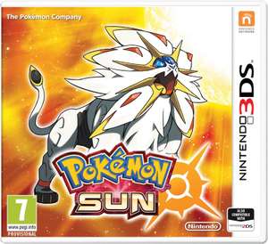 Pokemon Sun and Moon Nintendo 3DS - £8 and more In-store @ Asda, Warrington