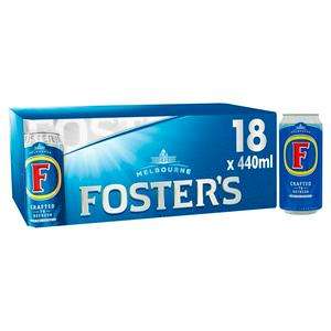 Foster's Lager Beer Cans 18 x 440ml £11 @ Sainsbury's