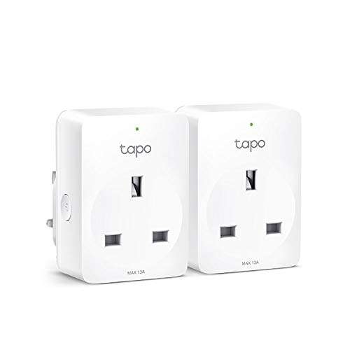 TP-Link Tapo Smart Plug Wi-Fi Outlet - 2pack only 16.99 @ Amazon Prime (+£4.49 non Prime)