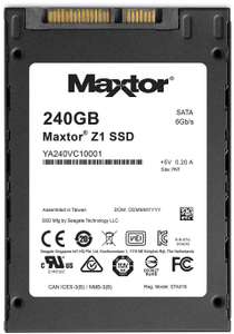 Seagate Maxtor Z1 240GB 2.5" SATA SSD 540/425 MB/s for £22.50 / 480GB for £41.95 Delivered @ AWD-IT (3 Yrs. limited warranty)