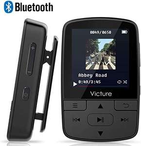 Victure Bluetooth MP3 Player 16GB Clip Sport £18.69 Prime (+£3.49 non Prime) Sold by SONHA and Fulfilled by Amazon