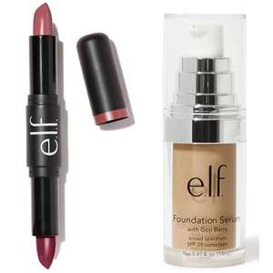 Up to 60% Off Beauty Sale - prices from £1.25 + Free Delivery & 2 Free Gifts on £25 spend (otherwise £2.95 p&p) @ e.l.f Cosmetics