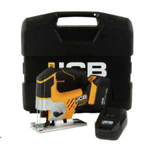 JCB 18V Cordless Jigsaw 5Ah battery & charger JCB-18JS-5 - £30 Instore & B&Q Derby