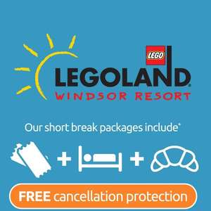 Legoland Tickets for 2 Adults & 2 Children + 1 Night Hotel (4* Holiday Inn) + breakfast from £118 + free cancellation @ Holiday Extras