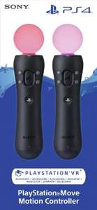 Sony PlayStation Move Controllers 2 pack £78.97 (or approx £76 fee free) Like New, Damaged Packaging @ Amazon Warehouse France