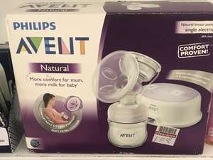 Philips Avent Natural Single Breast Electric Pump @ Boots Holloway - £30