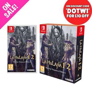 LA-MULANA 1 & 2 - Limited Edition/Disgaea 4 £19.99 - Nintendo Switch @ NisaEurope