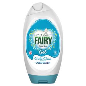Fairy non bio Washing Liquid gel 38 washes £3.99 @ homebargains prenton / wirral