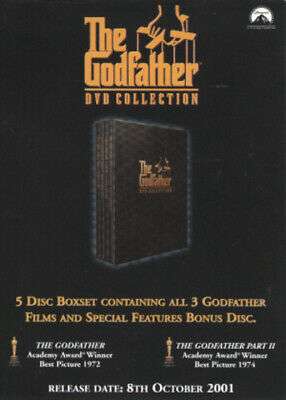 The Godfather Trilogy DVD 5 discs Used - £3.32 @ musicmagpie