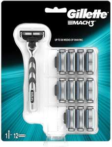 Gillette Mach 3 Big pack razor and 11 blades - £7.50 @ Asda (Northwich)