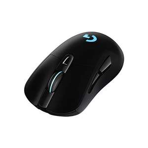 Logitech G703 LIGHTSPEED Pro-Grade Wireless Gaming Mouse, 16000 DPI, RGB, Adjustable Weights, 6 Buttons, Long Battery Life - £49.99 @ Amazon