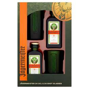 Jagermeister with Glass gift set £2.50 @ Morrisons (Walsall)