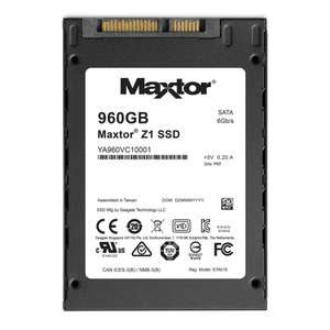 Maxtor By Seagate Z1 960GB 2.5" SATA III SSD for £76.98 Delivered @ CCLOnline