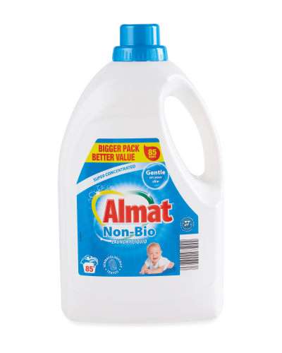 Almat Super Concentrated Laundry Liquid, Bio Or Non-Bio, 85 Washes, 3 Litres, £4.99 In Store @ Aldi