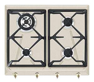 Smeg Gas hob with 4 Burners Stainless Steel Used: Very Good - £143.03 @ amazon warehouse