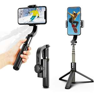 3-in-1 Handheld Bluetooth Tripod/Selfie Stick With 3-Axis Gimbal Stabiliser £24.99 @ MyMemory