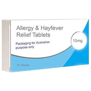 Cetirizine 10mg Allergy Relief tablets x 30 99p Dispatched from and sold by Your247Chemist on Amazon