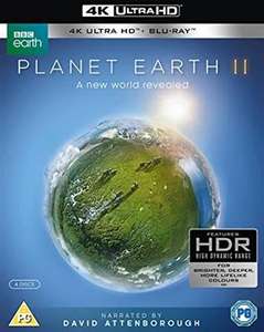 Planet Earth II (2) (PG) 4K UHD+BR (pre-owned) £7.95 delivered @ Cex
