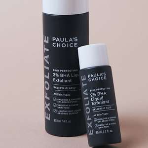 Trial Size Skin Perfecting 2% BHA Liquid Exfoliant 30ml - £8 Delivered at Paula's Choice