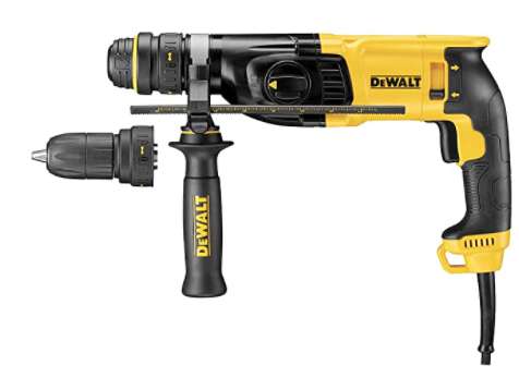 Dewalt D25134K-LX D25134K SDS+ 110V Hammer Drill with Quick Change Chuck £147.77 @ Amazon
