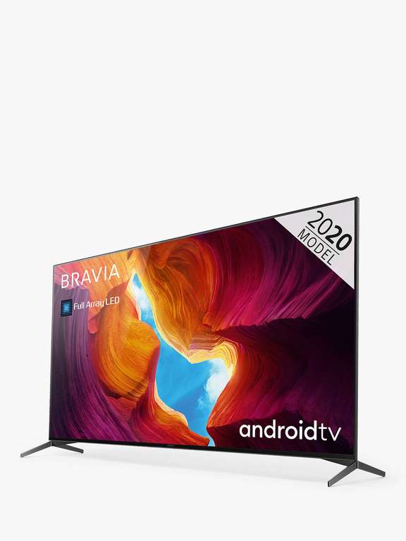 Sony Bravia KD65XH9505 LED HDR 4K Smart Android TV, Plus Claim £100 E-Gift Card (via redemption) @ John Lewis & Partners 5 year guarantee